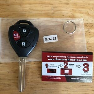 🎁 NEW car key fob MOZ 67 programmable